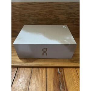 On Cloudflow 4 Men's Running Sneakers - White/Sand, Size 9